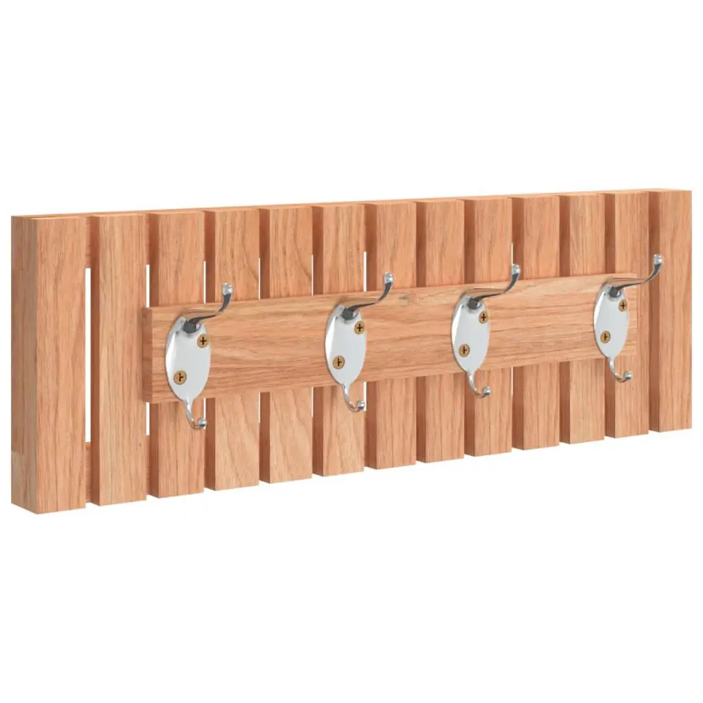 Wall Hanger 16.5x3.3x5.5 Inches Solid Wood Walnut Home Organization