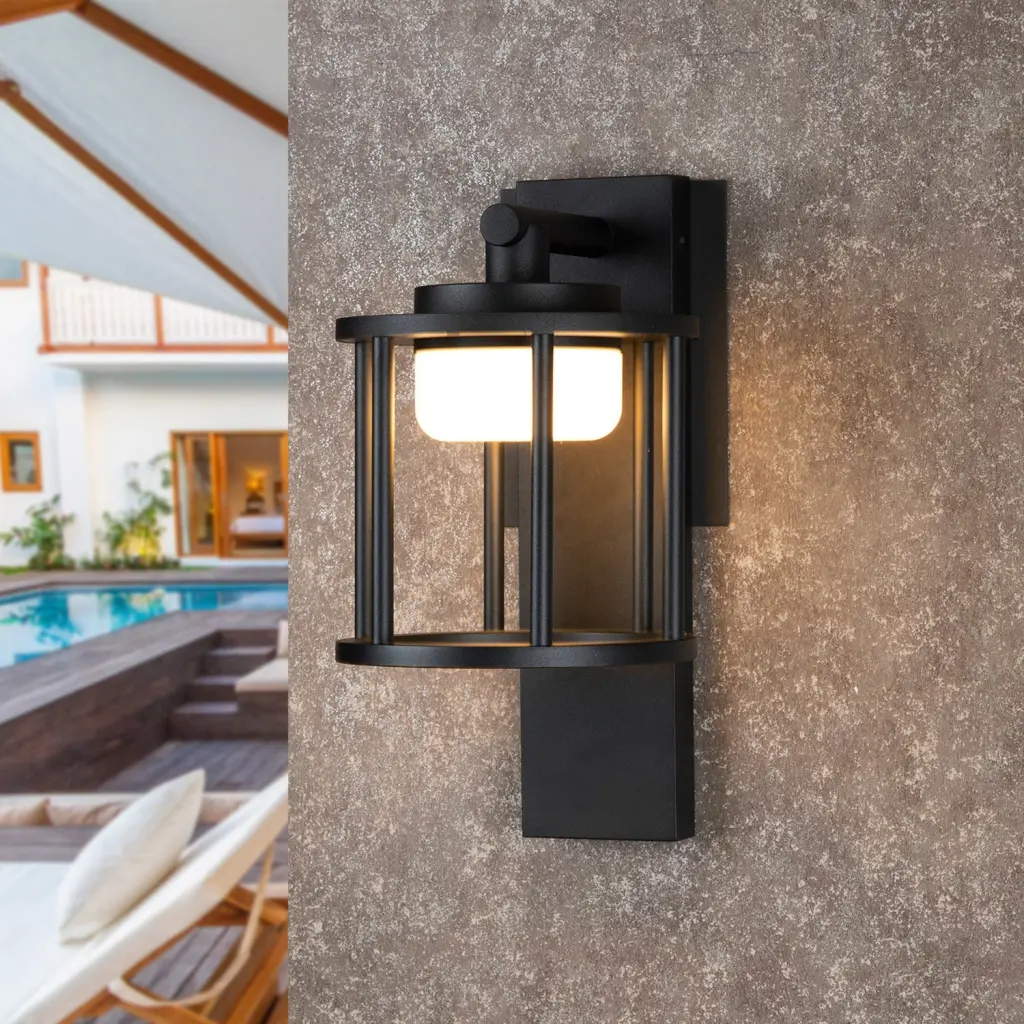 Wall Sconce Replaceable Gx53 LED Bulb Porch Light Modern Water Resistant w2181