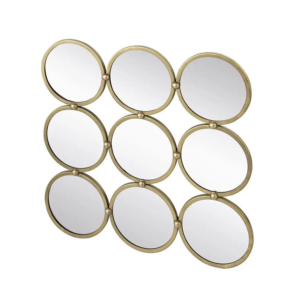 27.2 Inch Contemporary Decorative Mirror Minimalist Style Bedroom Wall w2078