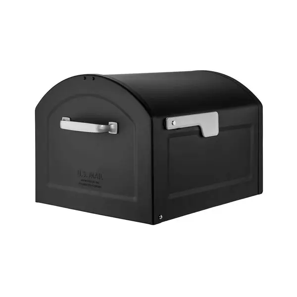 Architectural Mailboxes 950020B-10 Centennial Black Mailbox Powder Coated