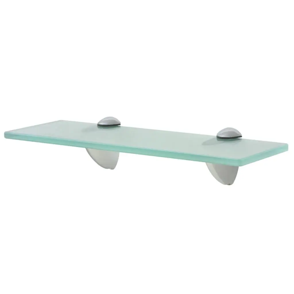 Floating Shelf Glass 11.8x7.9 Inches 0.3 Inch Thick Modern Wall Shelf