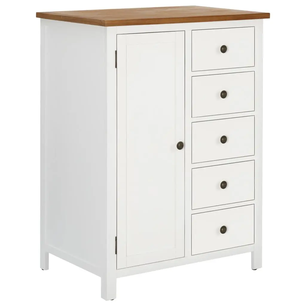 Wardrobe 29.9x20.5x41.3 Inch Solid Oak Wood Freestanding Closet
