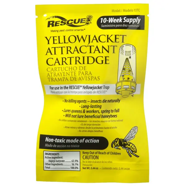 Rescue YJTC-DB9 Yellowjacket Attractant Cartridge Effective Trap Bait