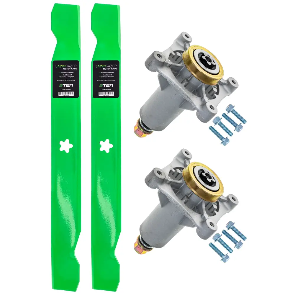 Deck Spindle & Mower Blade Kit Poulan Pro Poulan Ariens Water Gardens