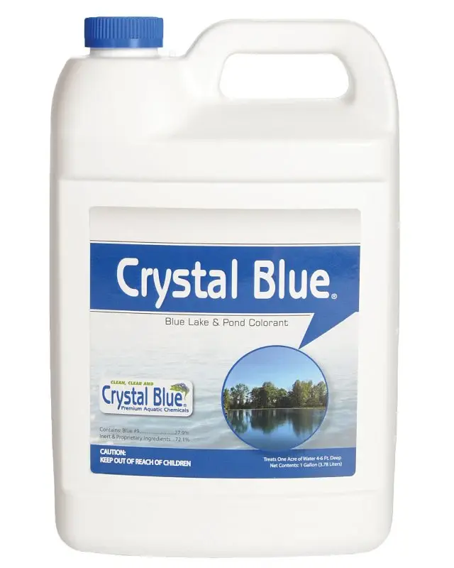 Sanco 00111 Crystal Blue Pond Dye, Liquid, Navy, 1 gal