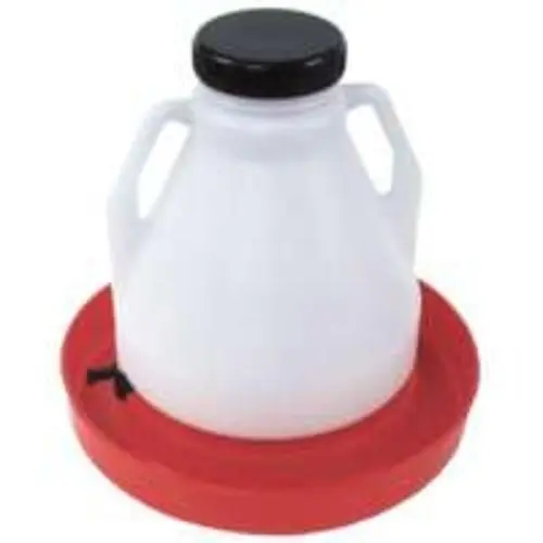 Brower 4GF Poly Poultry Fount 4-Gallon Waterer Chickens