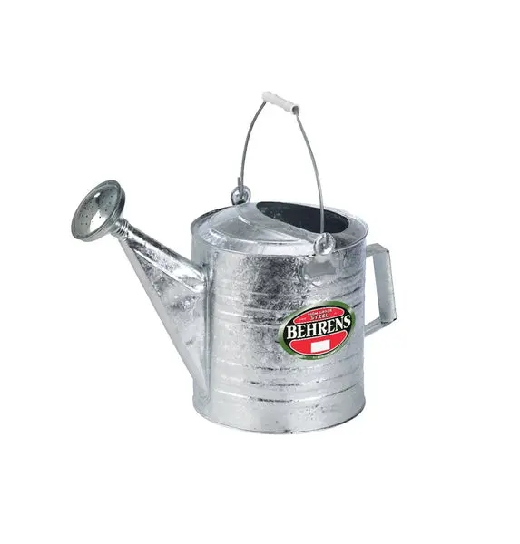 Behrens 208RH Silver 2 Gallon Watering Can Indoor Outdoor Plants