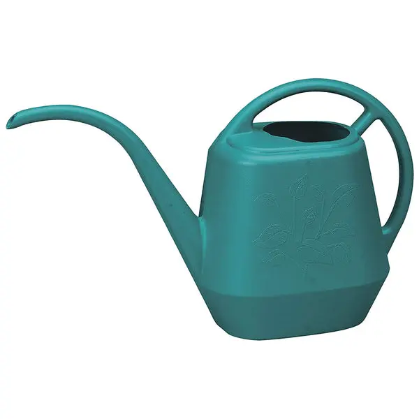 Bloem AW21-26 Aqua Rite Resin Watering Can Bermuda Teal Green 56 Ounce