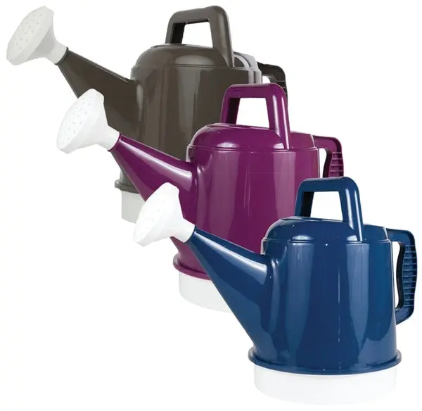 Bloem DWC2-ASST-4 Deluxe Watering Can, 2.5 Gallon - Large Garden Watering Can Rose
