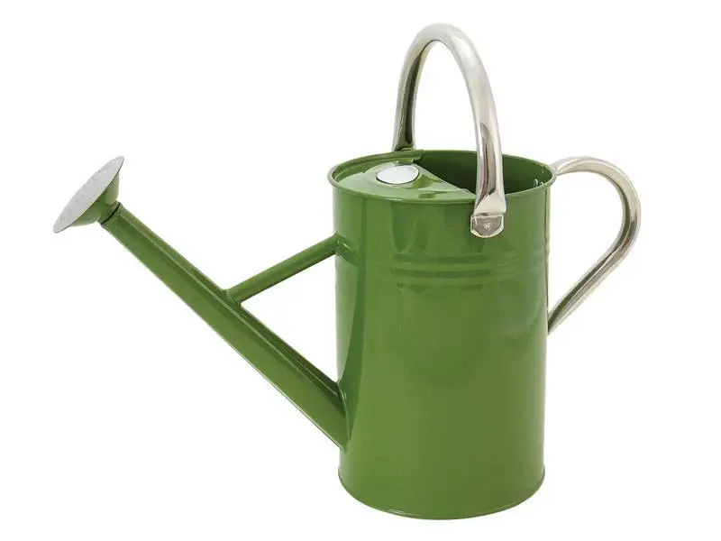 Heavy Duty Kent & Stowe Alloy Watering Can Tweed Green 4.5 litre