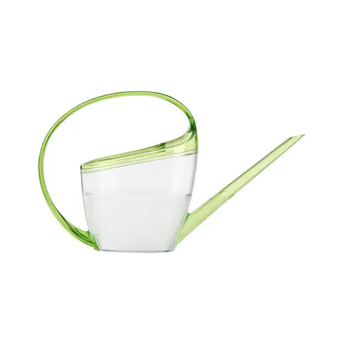 Scheurich 51833 Loop Watering Can 47 Oz Transparent Green Decorative Garden Can