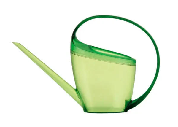 Scheurich 51834 Loop Watering Can Translucent Green 47 Oz Decorative Garden Can