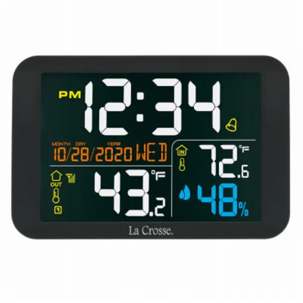 La Crosse Wireless Color Temperature Station Humidity Monitoring
