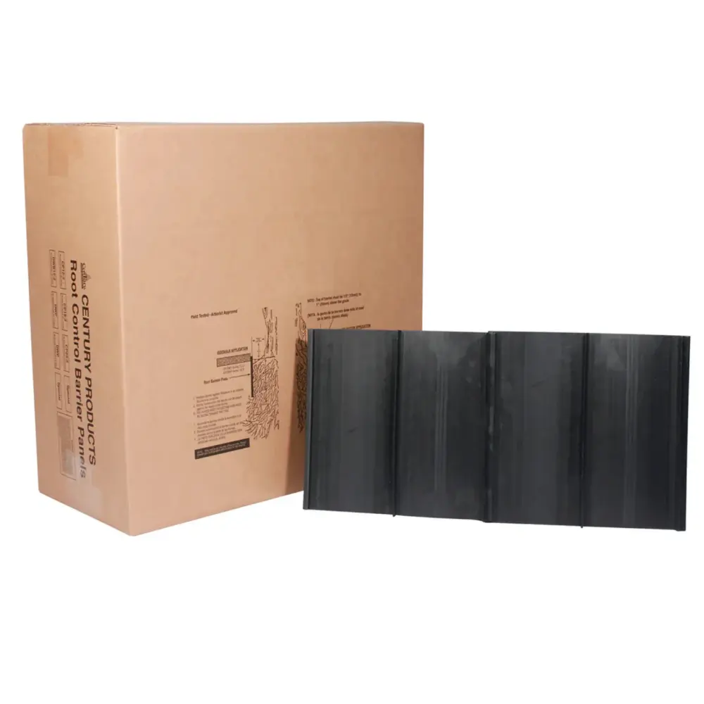 USA Made 12" x 80'ft Tree Root Barrier, Tree Circle Weed Barrier, Root Shield Sidewalks, Driveways, & Patios Commercial & ...