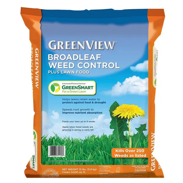 GreenView 21-29179 Broadleaf Weed Control Plus Lawn Food GreenSmart 13 Lb
