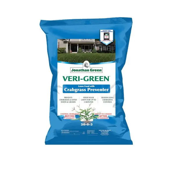 Jonathan Green 16001 Veri-Green Crabgrass Preventer Lawn Food 15000 sq ft Fertilizer Weed Control
