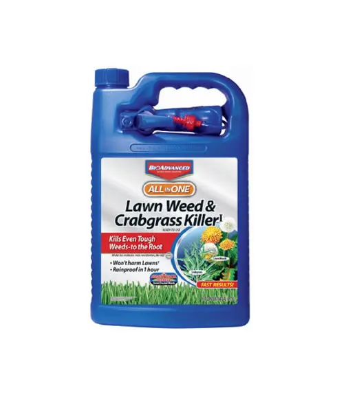 BioAdvanced 704130A All--One Lawn Weed and Crabgrass Killer Ready-to-Use 1 Gallon