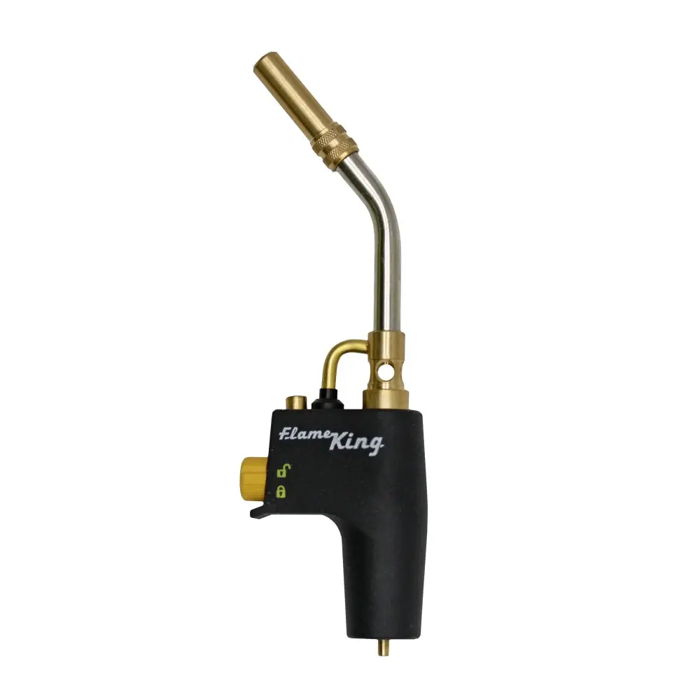 Flame King Welding Propane Torch Head High Intensity Swirl Flame Heat Resistant Handle