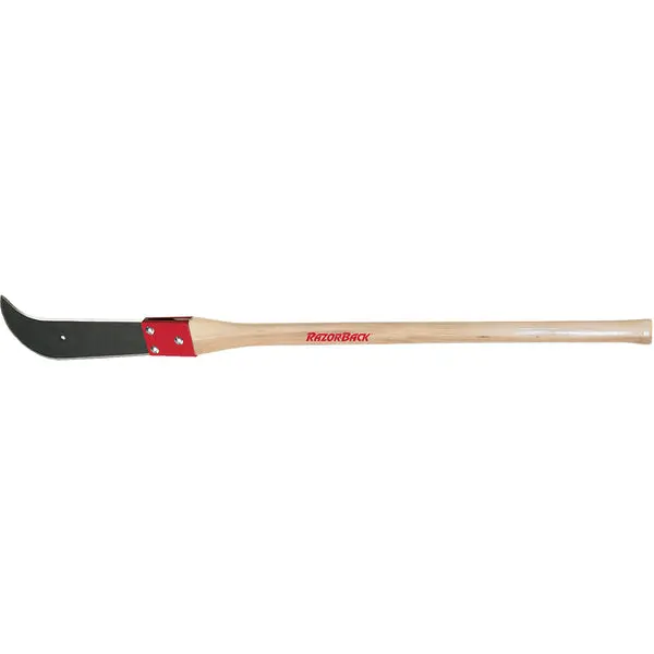 Razor-Back 2316600 Double Edge Weed & Brush Cutter 16 Blade & Wood Handle