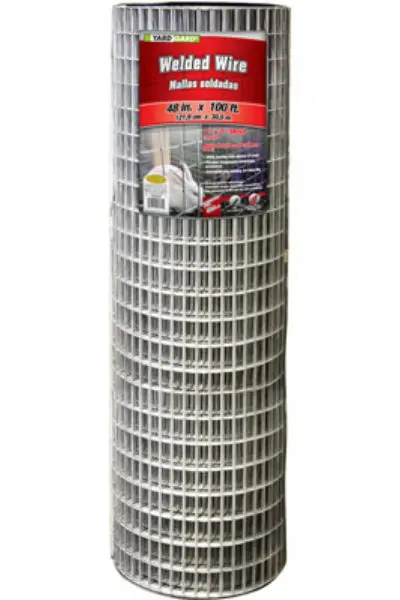 YardGard 309224A Galvanized Welded Wire Fence 14-Gauge 2"x1" Mesh 48" x 100'