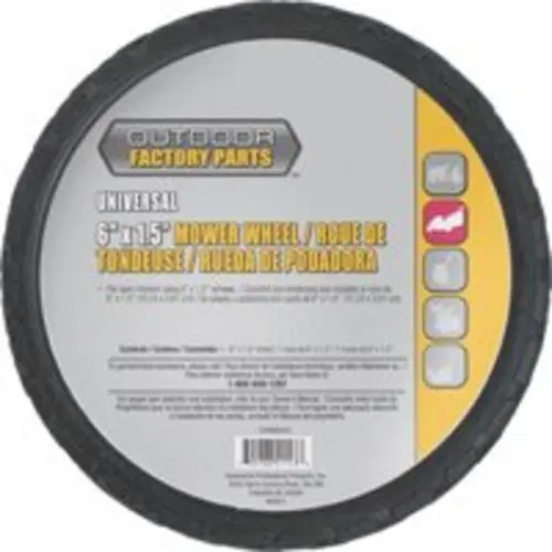 Poulan 578466410 Plastic Mower Wheel 6 x 1.5 Inches Replacement Part
