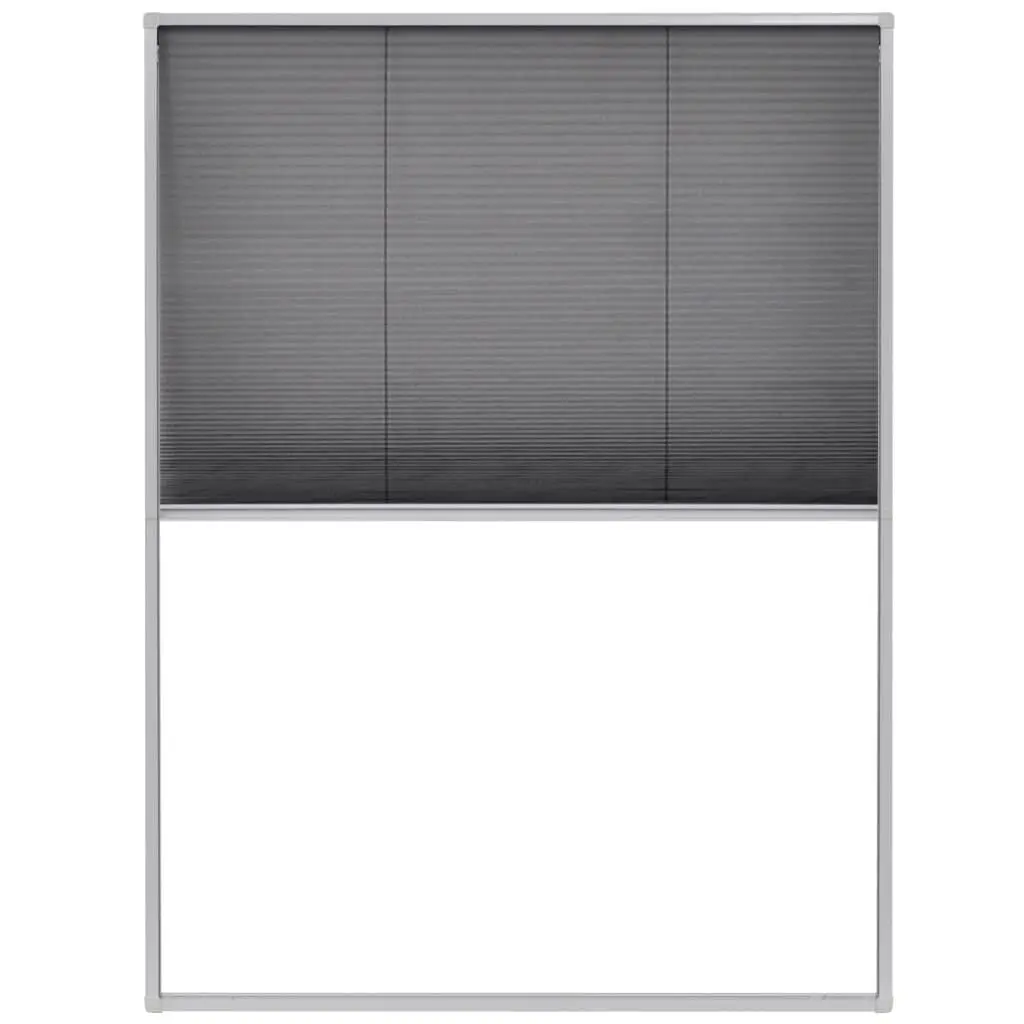 Plisse Insect Screen Windows Aluminum 23.6x31.5 Inches Mosquito Net