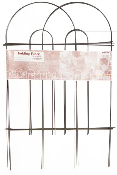 Glamos 770190 Folding Wire Fence Earthtone 32 x 10 Outdoor Barrier Glamos Wire Products