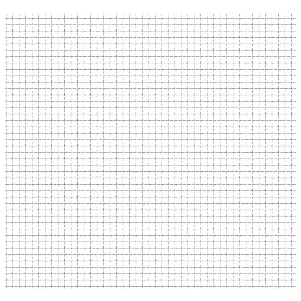 Crimped Garden Wire Fence Stainless Steel 19.7x19.7 Inches 0.8x0.8x0.1 Inches Mesh Size