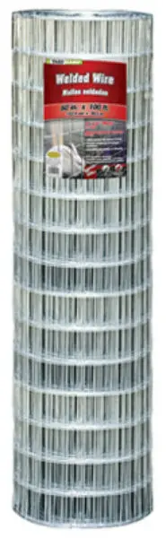YardGard 308323A Galvanized Welded Wire Fence 12.5 Gauge 4x2 Mesh 60x100 Feet
