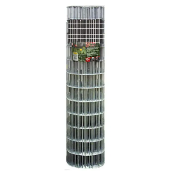 YardGard Galvanized Cage Wire Fence 16-Gauge 2x1 Mesh 36x25 Feet Animal Enclosure