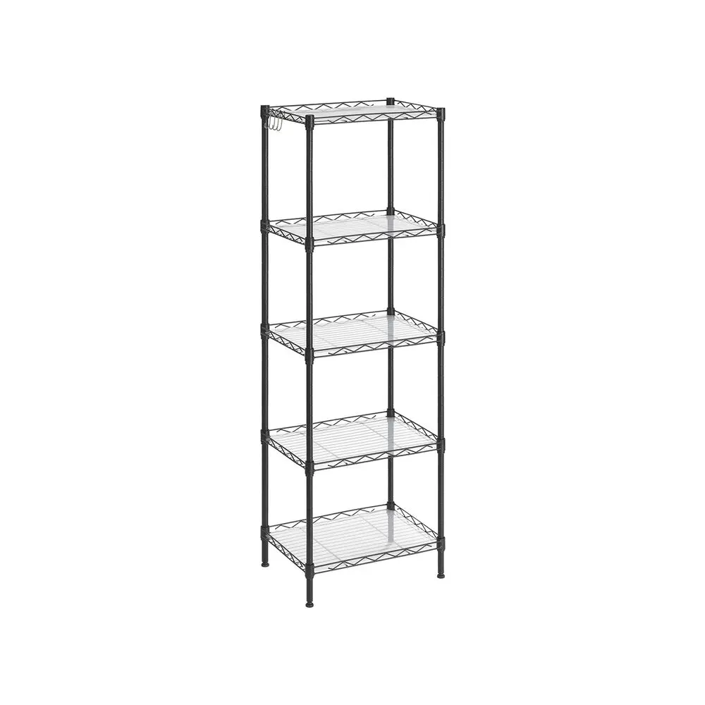 5-Tier Wire Shelving Unit Heavy Duty Storage Rack Garage or Pantry SONGMICS
