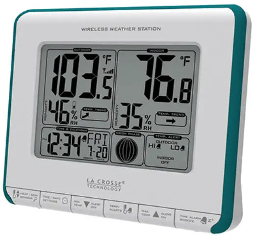La Crosse Technology 308-1711BL Wireless Weather Station Temperature Sensor