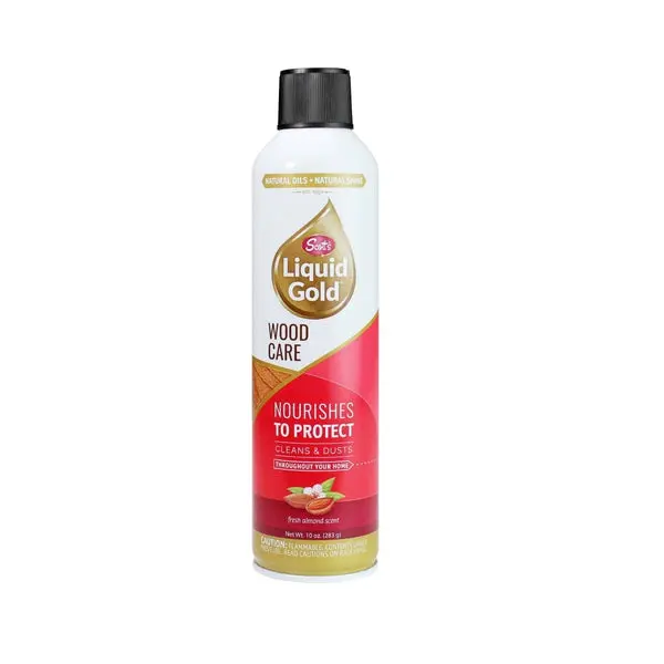 Scotts 10011-A10 Liquid Gold Scented Wood Cleaner & Preservative Aerosol 10 Oz Scotts Liquid Gold