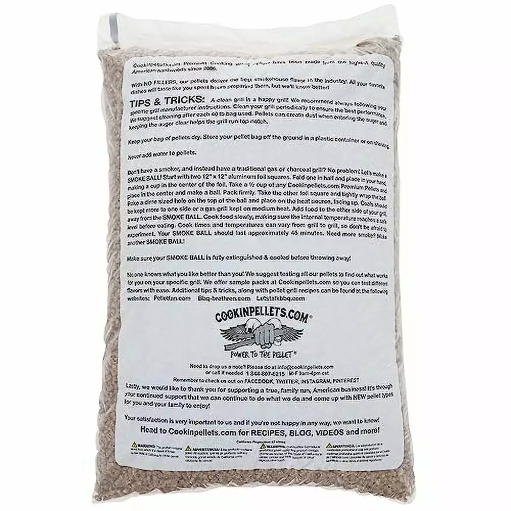 40-Pound Longhorn Blend Luxury Natural Grill Smoker Smoking Mesquite Cherry Maple Hardwood Wood Pellets 2 Pack Mesquite