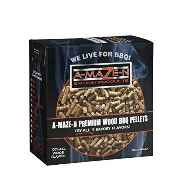 -Maze-N AMNP2-STD-0009 Premium Wood BBQ Pellets Cherry Hickory Maple 2 lbs