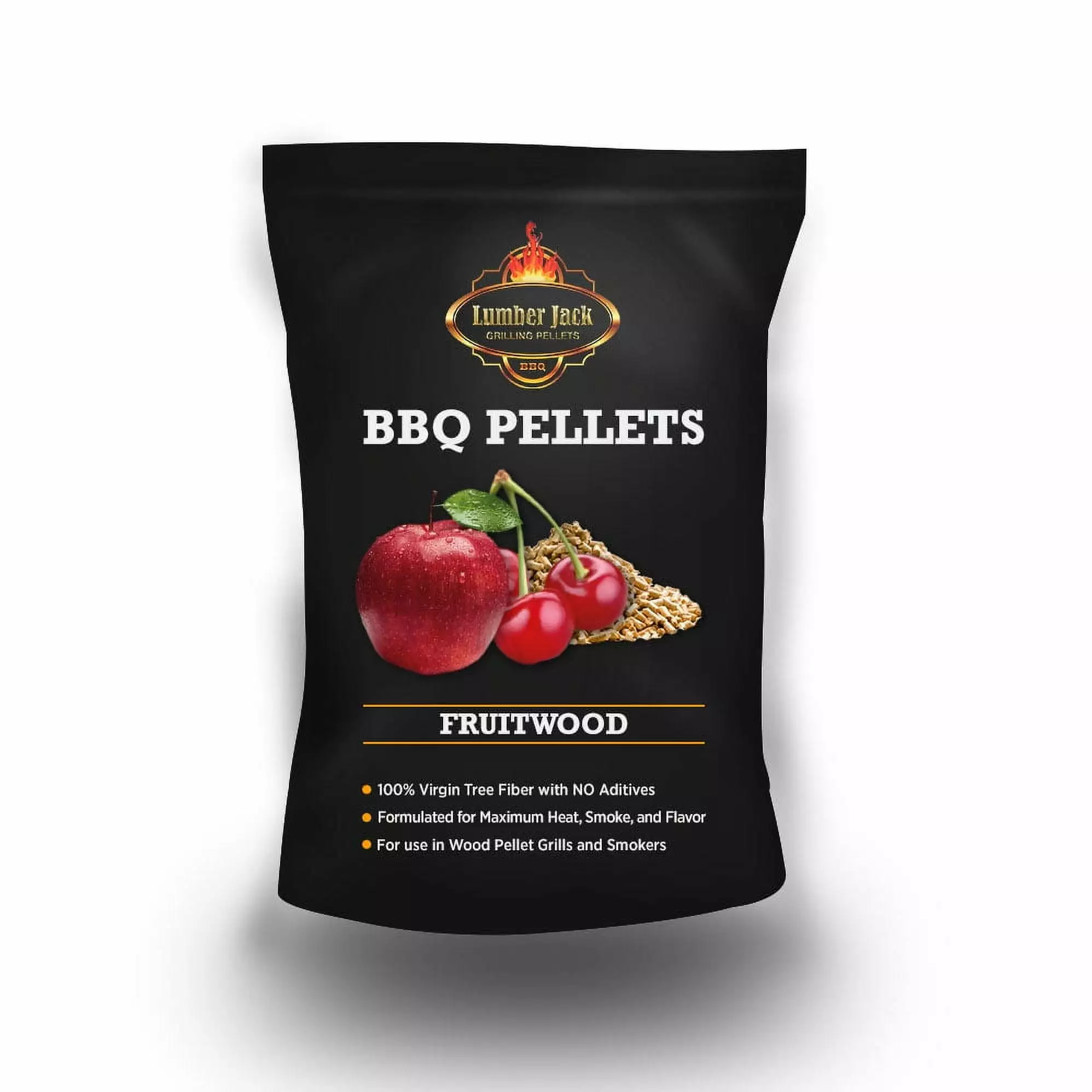 Lumber Jack Fruitwood Blend BBQ Grilling Pellets Smokers and Pellet Grills 10