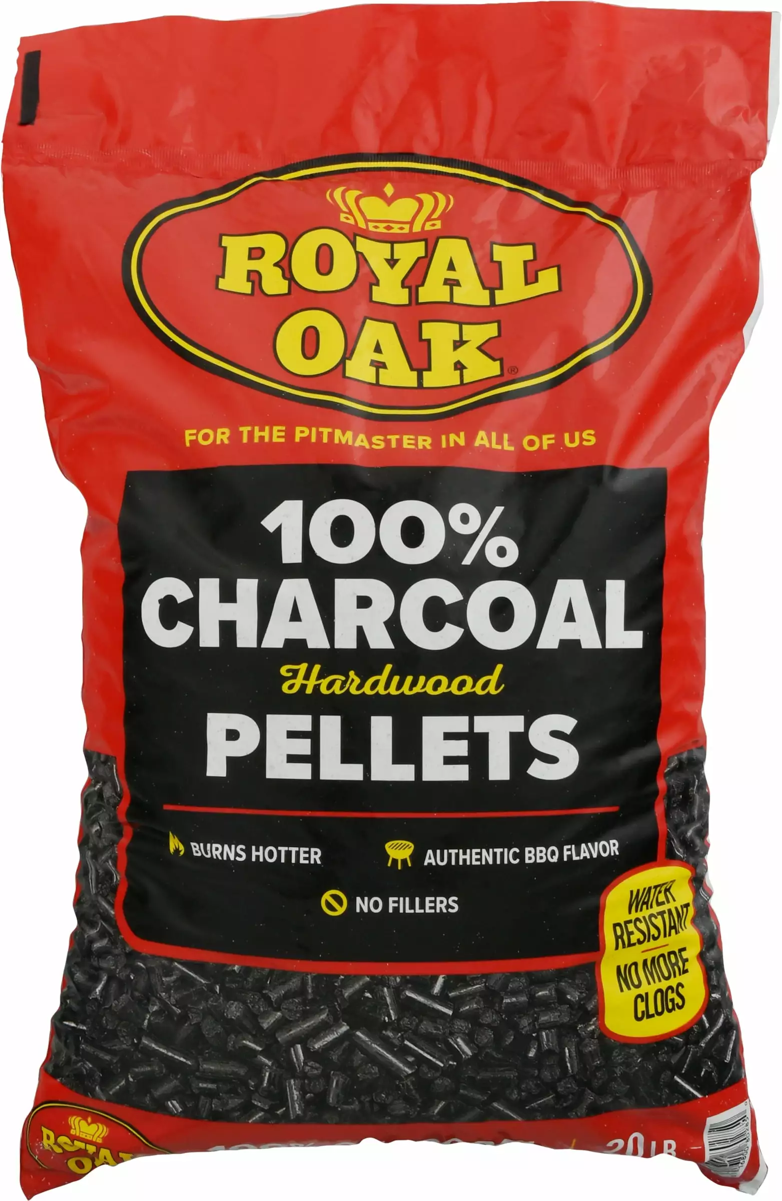 Royal Oak 100% Hardwood Charcoal Pellets 20 Pounds Grilling 1