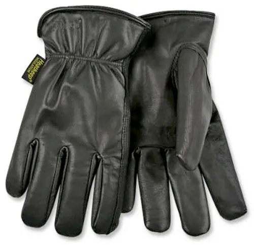 Kinco 93HK-M Full Grain Goatskin Leather Glove Medium Black