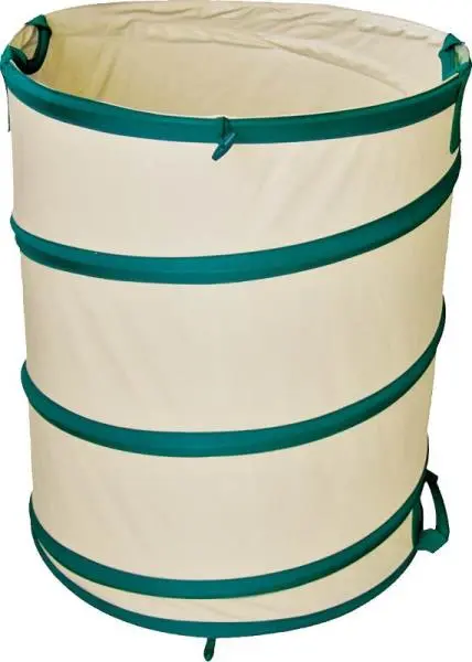 Landscapers Select GB-6001-3L Pop Up Garden Bag 45 Gallon Beige Yard Waste