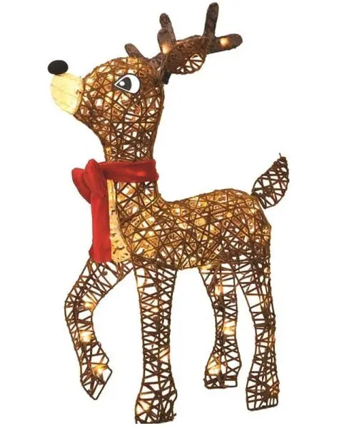 Holiday Basix U14B380C Yard Deer Decor 32 Inch Outdoor Decoration